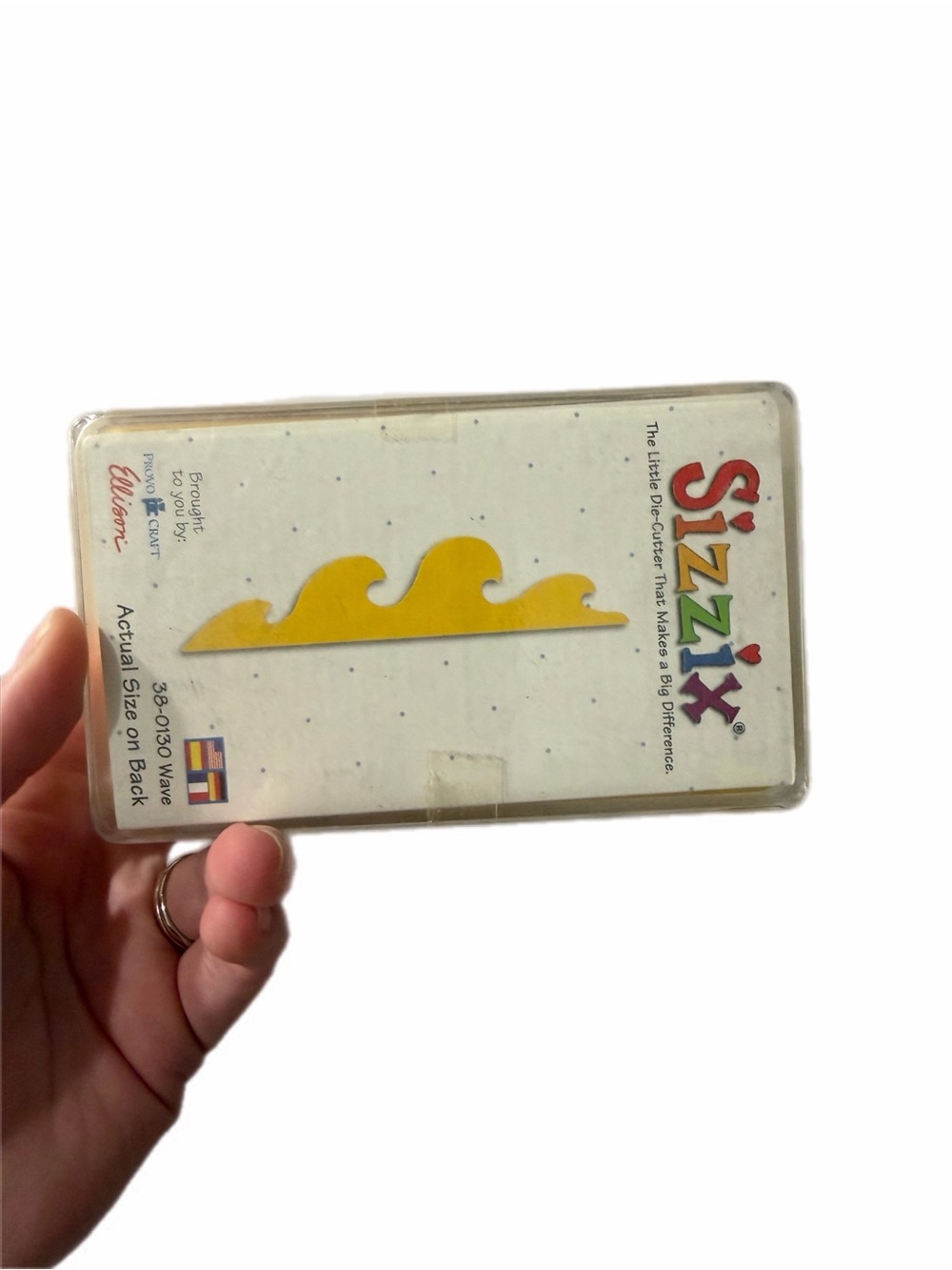 Sizzix Wave Border Die-Cut Template